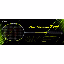 yonex arcsaber 7 pro badminton racket (un-strung)4u/g5-made in japan
