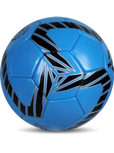 Nivia AIRSTRIKE Football-Blue-3