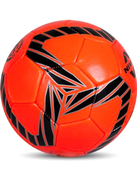 Nivia AIRSTRIKE Football-Orange-3