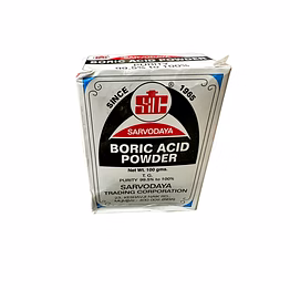 sarvodaya carrom boric powder- pure ip grade-200gm