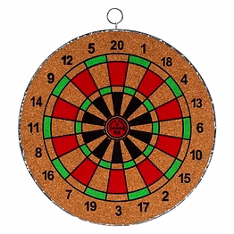 mikado dart board- 18"- cork