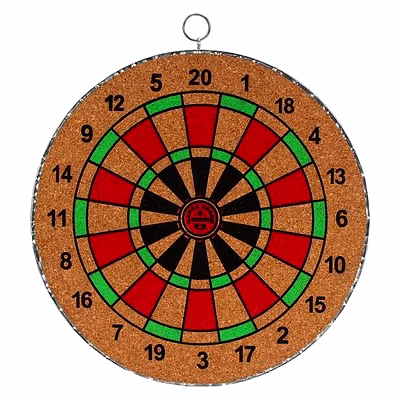 mikado dart board- 18"- cork