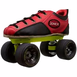 jonex professional shoes skates-fixed body- racer( hi- speed rubber wheels)