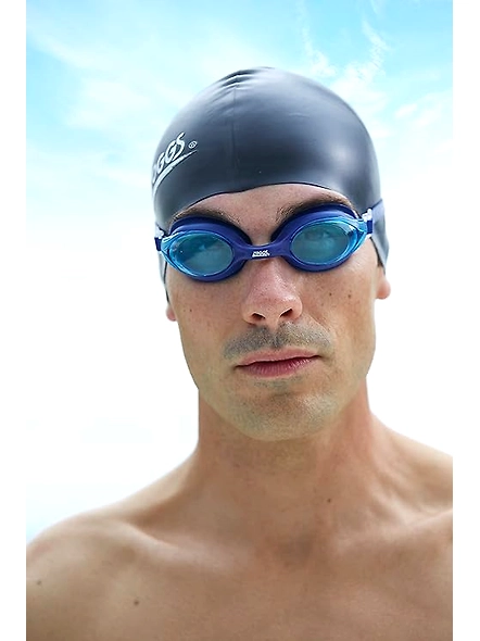 ZOGGS BONDI SWIIMMING GOGGLES ADULT- 15+-NAVY WHITE TINT BLUE-2