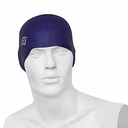 nivia pro silicone cap ages 9+ purple