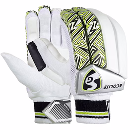 sg ecolite batting gloves -boys-8-11yrs
