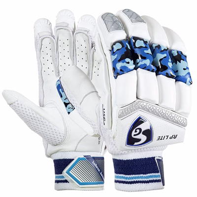sg rp lite batting gloves- junior-8-11yrs