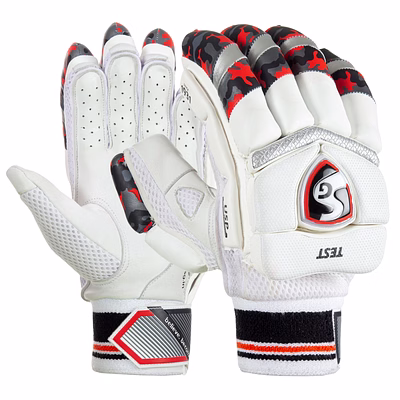 sg test batting gloves -junior 8-11yrs sheep leather