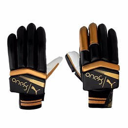 puma one 8 -2.2 batting gloves-black- mens -17+rh