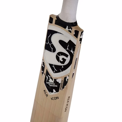 sg klr icon grade 3 rare top grade english willow custom made to ensure highest quality and performance(leather ball)