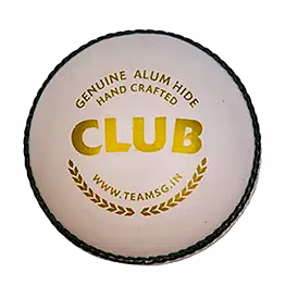 sg club white cricket ball