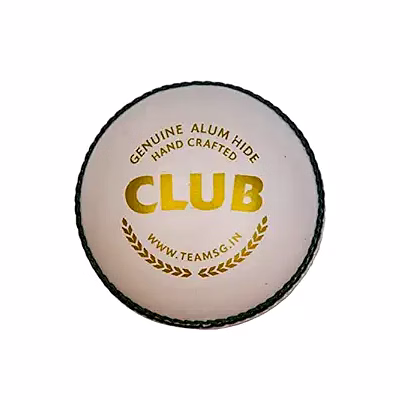 sg club white cricket ball
