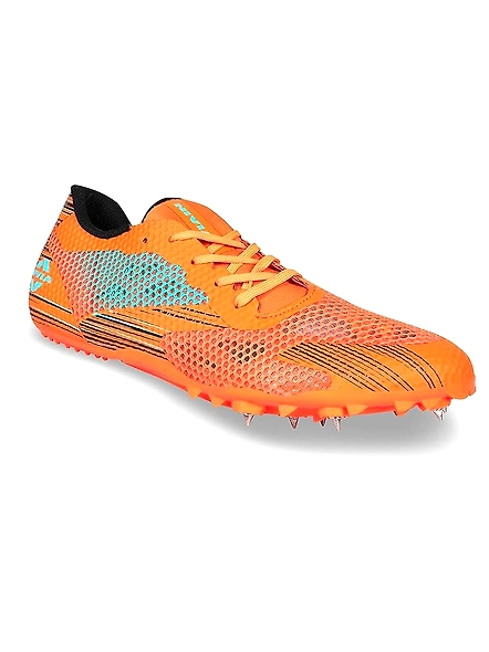 NIVIA TF 100 RUNNING SPIKES- SPRINTING SPIKES- ORANGE-PS1463