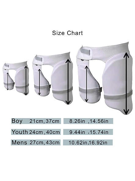SG ULTIMATE COMBO CRICKET THIGH GUARDS-RH-YTH 13-16 YRS-5