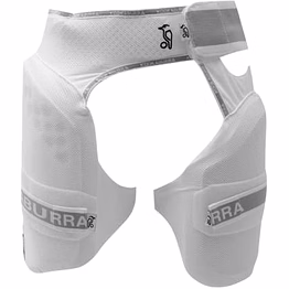 kookaburra pro players combo thigh guard- mens- 17+ rh