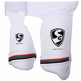 sg ultimate combo cricket thigh guards-lh