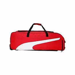 puma cricket wheel bag-red