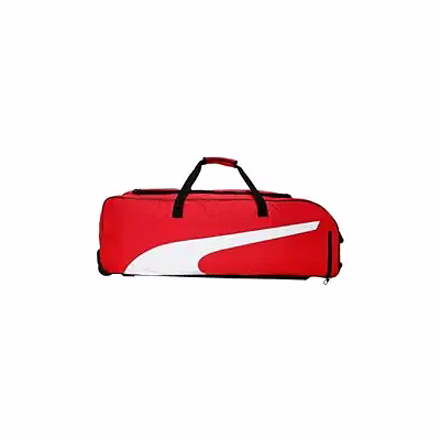 puma cricket wheel bag-red