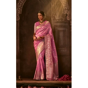 yellow designer indian wedding saree collection in festival season  with pure viscose Dola silk sarees for women and Girls
