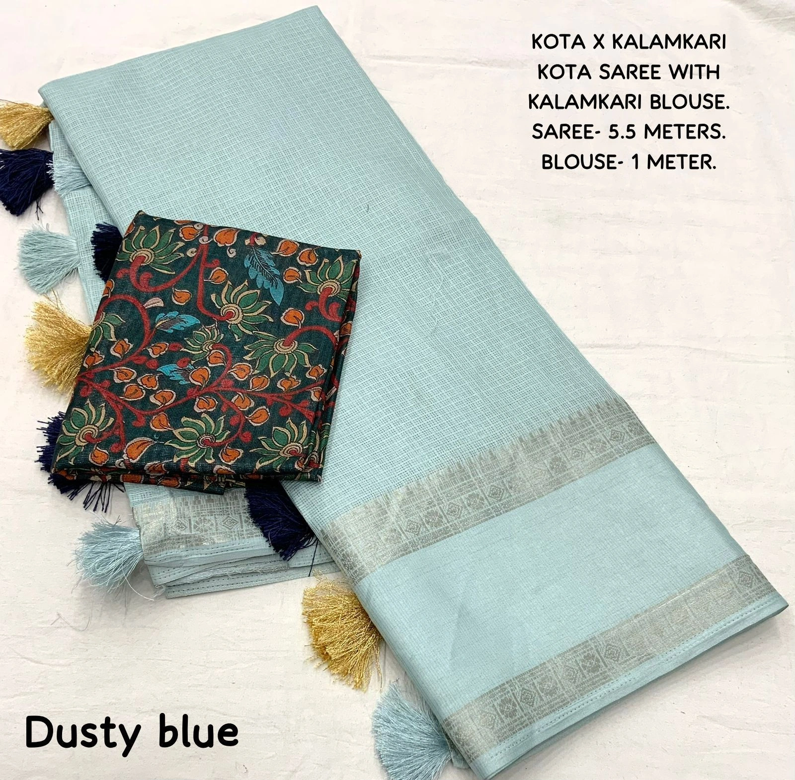 Soft Kota Doria fabric Indian Pattu saree with zari for women and Girls in Best price-12490834