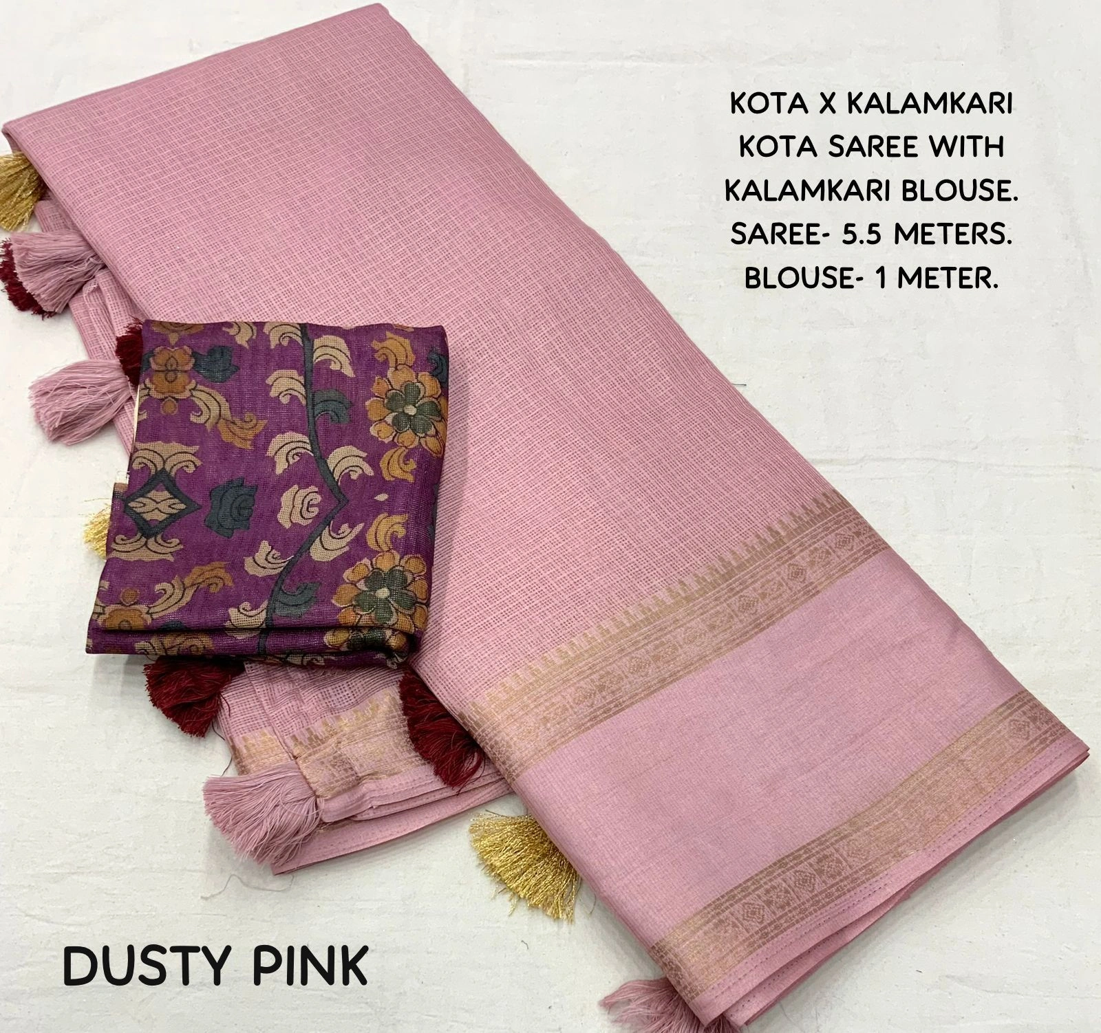 Soft Kota Doria fabric Indian Pattu saree with zari for women and Girls in Best price-12490832