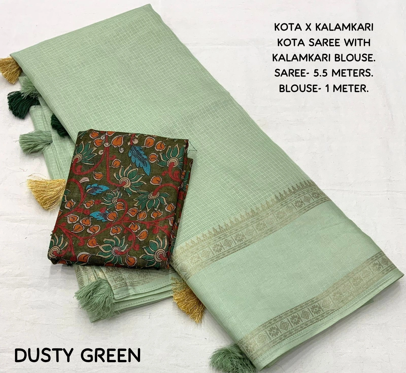 Soft Kota Doria fabric Indian Pattu saree with zari for women and Girls in Best price-12490828