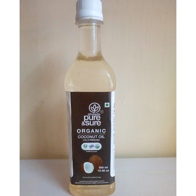 Pure & Sure Organic Coconut Oil 500ml
