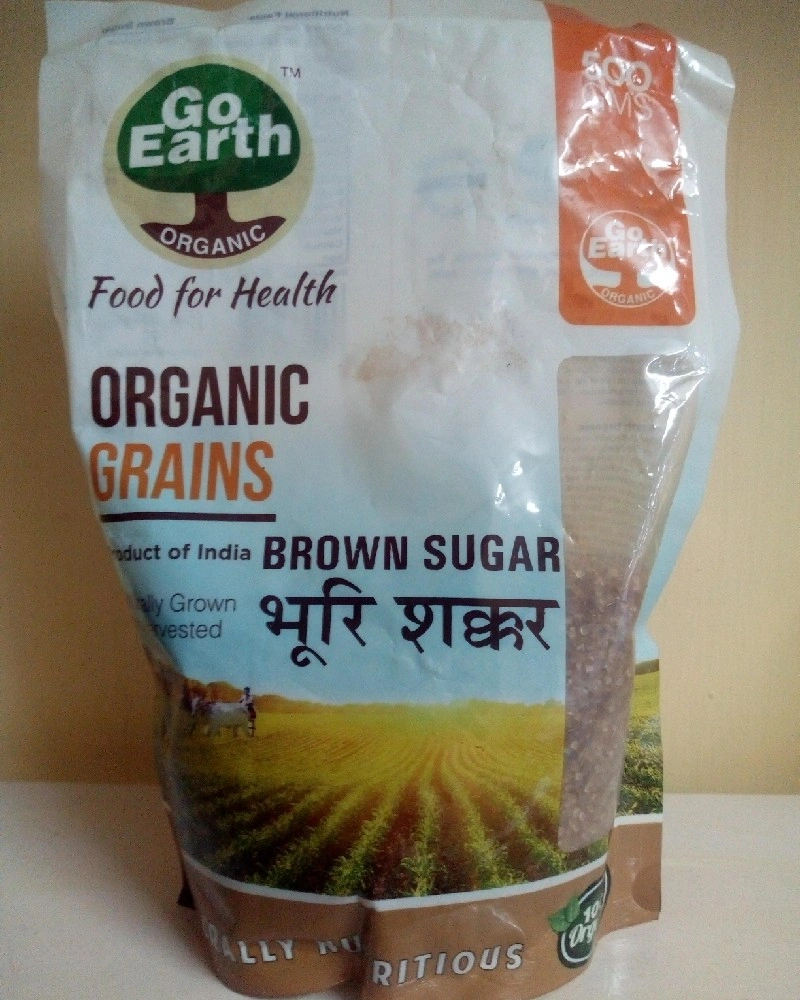 Go Earth Organic Brown Sugar 500g-SAS1