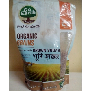 Go Earth Organic Brown Sugar 500g