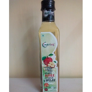 Nutriorg Organic Apple Cider Vinegar 250ml (Glass Bottle Product)