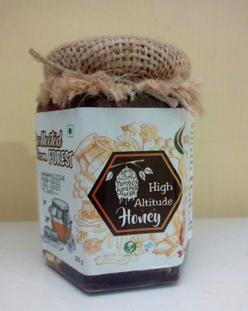 Nutriorg High Altitude Honey 250g (Glass Bottle Product)-SAS5