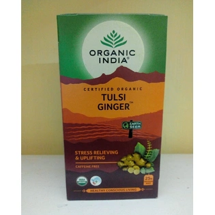 Organic India Tulsi Ginger (25 Infusion Bags)