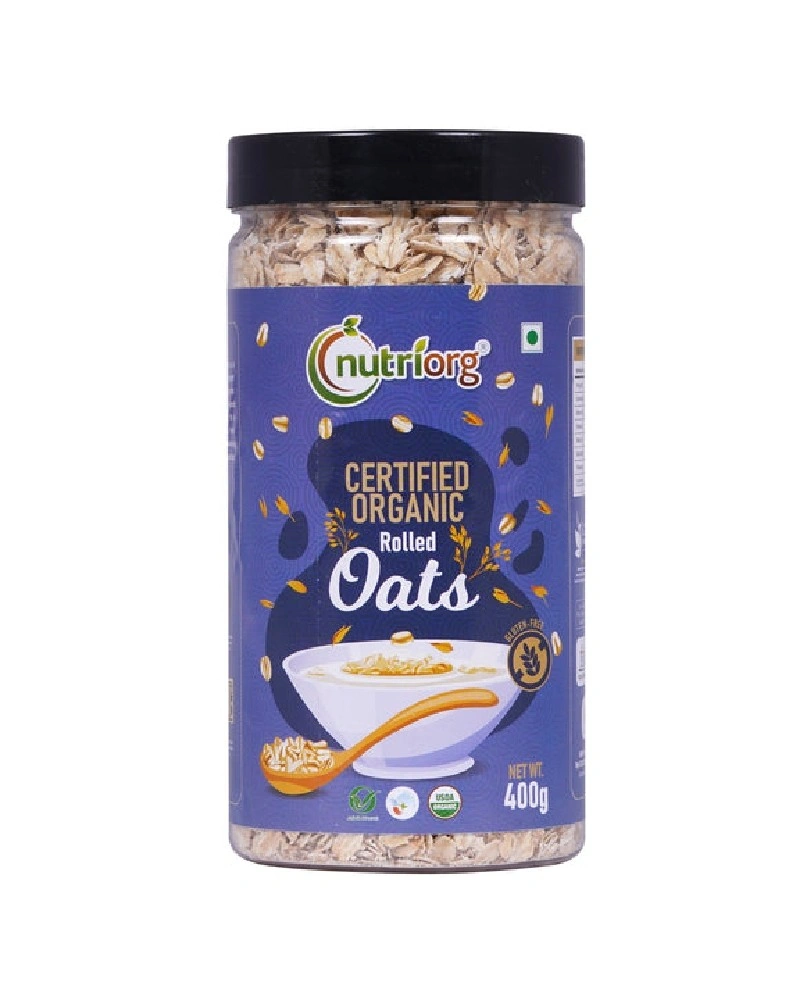 Nutriorg Rolled Oats 400g-HEB3