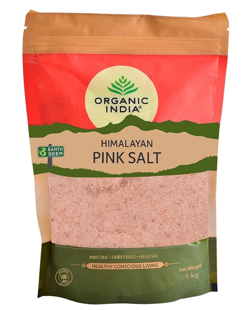 Organic India Himalayan Pink Salt 1kg (Powder)-SAS12