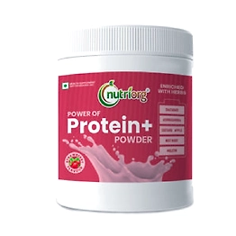 Nutriorg Protein Plus Powder 400g (Strawberry Flavor)
