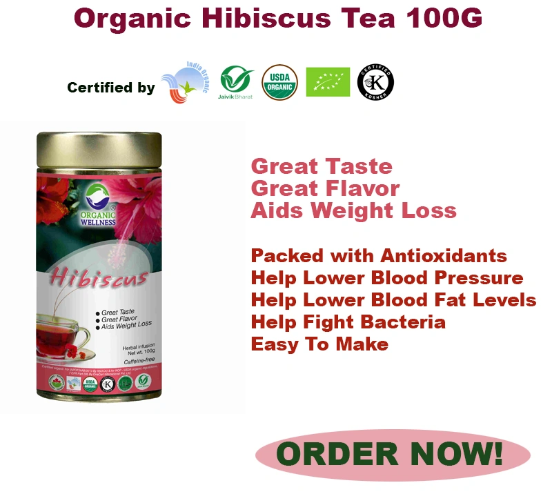 Organic Wellness Blossom Hibiscus 100g-HED24