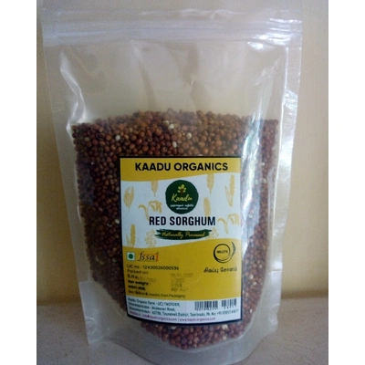 Kaadu Organics Red Sorghum or Red Jowar or Sivappu Cholam 500g
