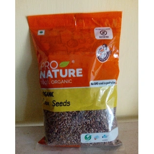 Pro Nature Organic Flax Seeds or Aali Vidhai 200g