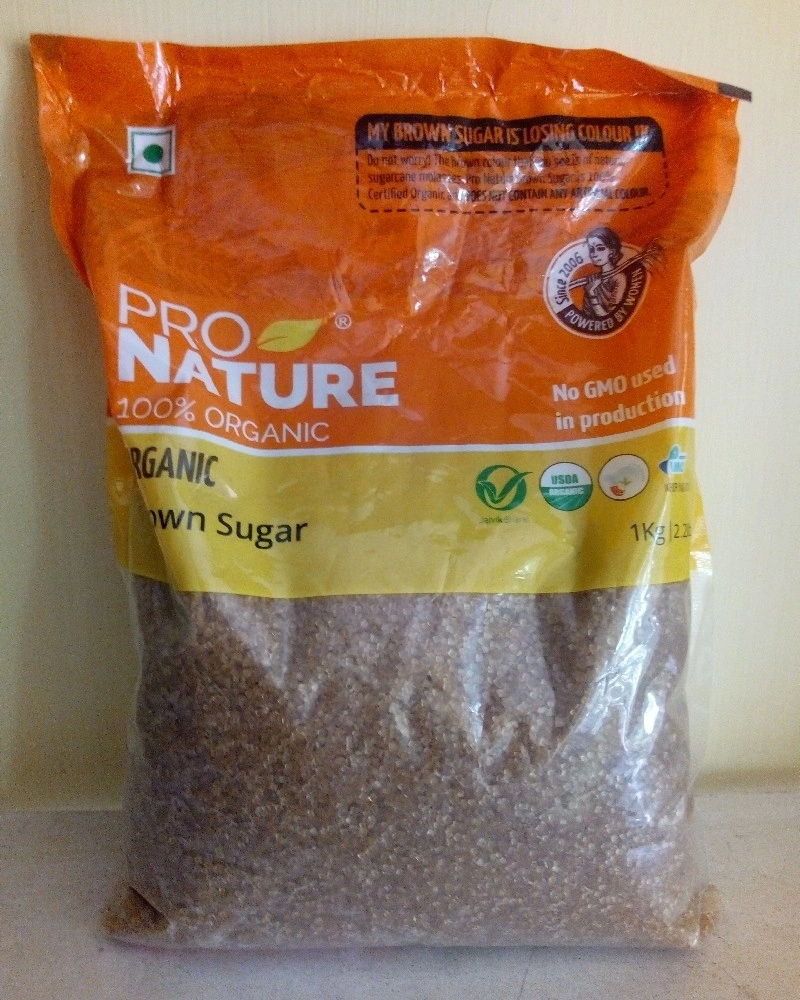 Pro Nature Organic Brown Sugar 1kg-SAS23