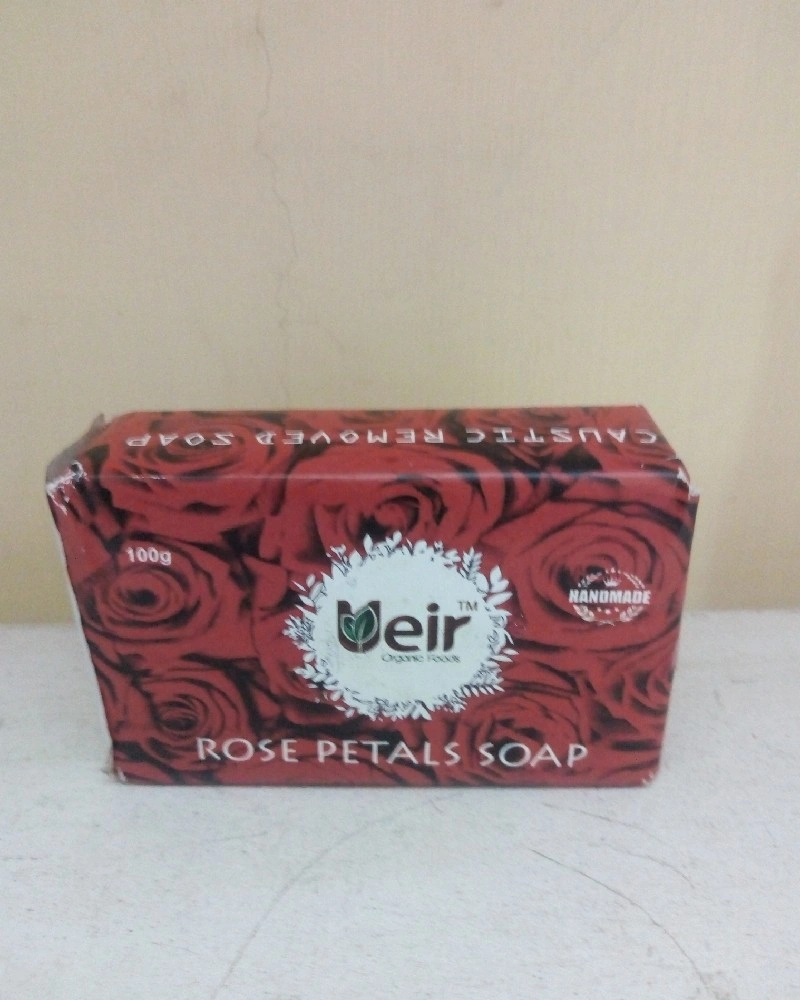 Ueir Organic Rose Petals Soap 100g-BAI8