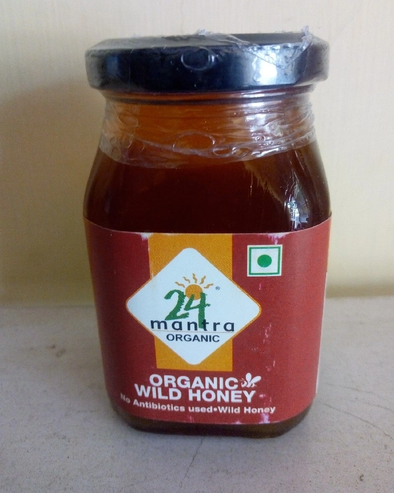 24 Mantra Organic Organic Wild Honey 250g (Glass Bottle Product)-SAS28