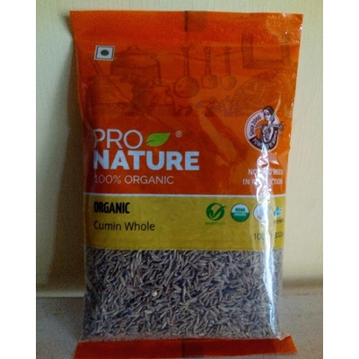 Pro Nature Organic Cumin Whole or Seeragam 100g