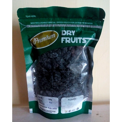 Organic Tapovana Dry Grapes (Black) 100g