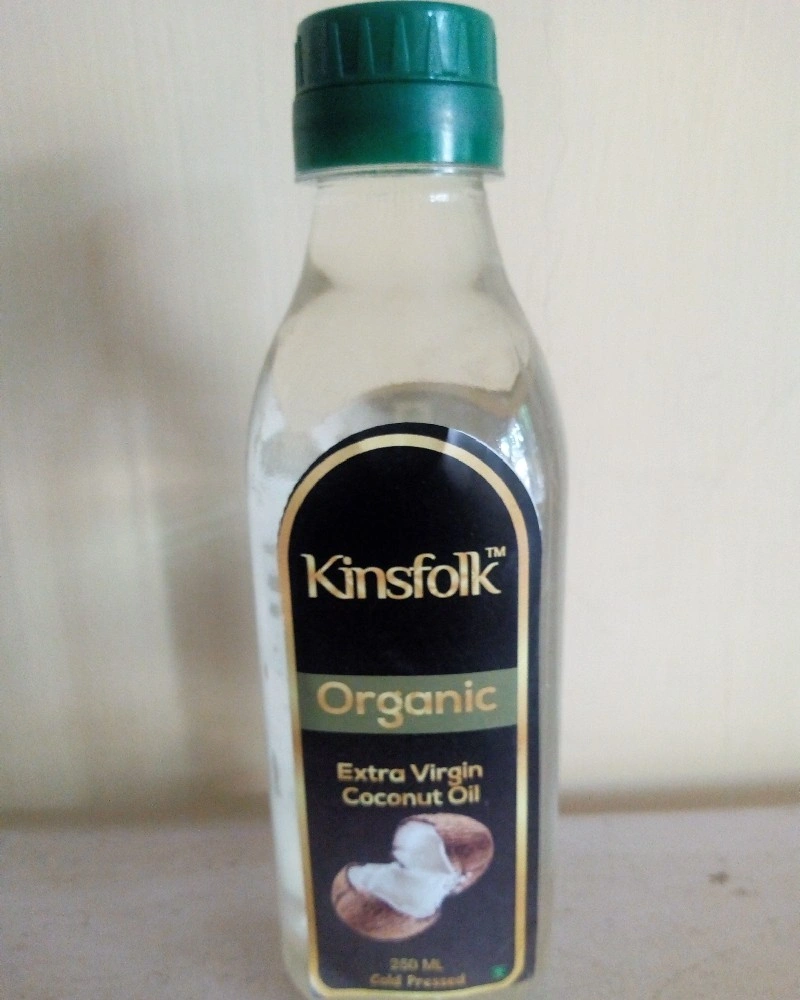 Kinsfolk Organic Extra Virgin Coconut Oil 250ml-OIL14