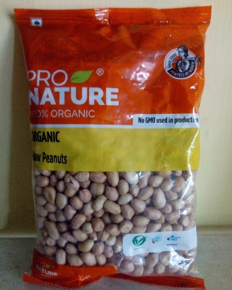 Pro Nature Organic Raw Peanuts 500g-DRF9