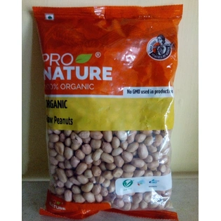 Pro Nature Organic Raw Peanuts 500g