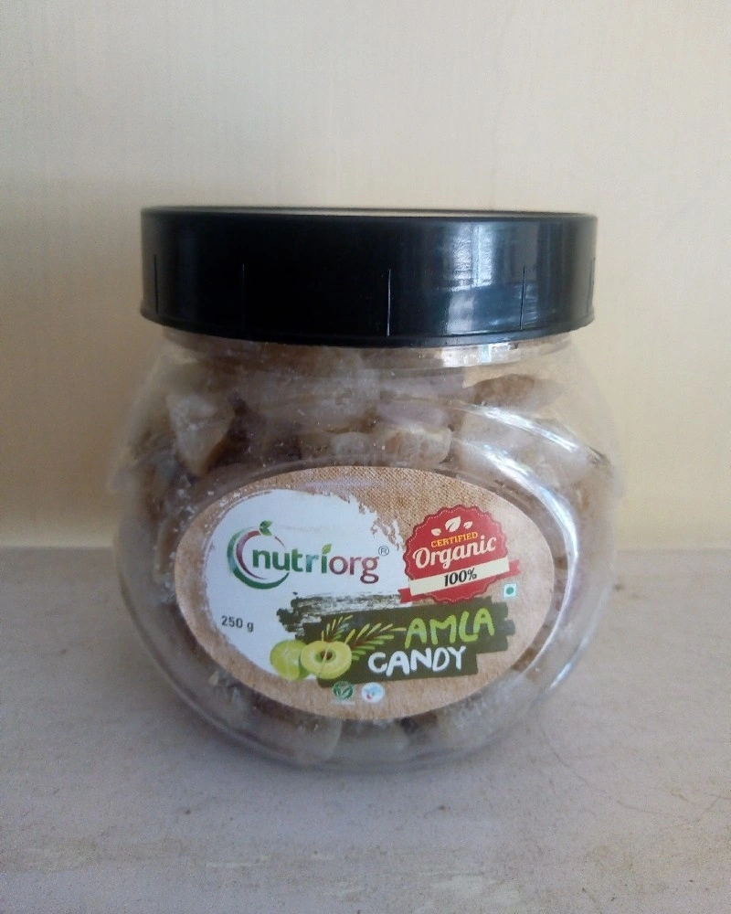 Nutriorg Organic Amla Candy 250g (BACKORDER)-SWS15