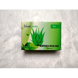 Novah Herbs Aloevera and Neem Soap 100g