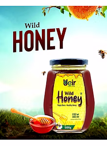 Ueir Organic Kombu Honey | Wild Honey 250g