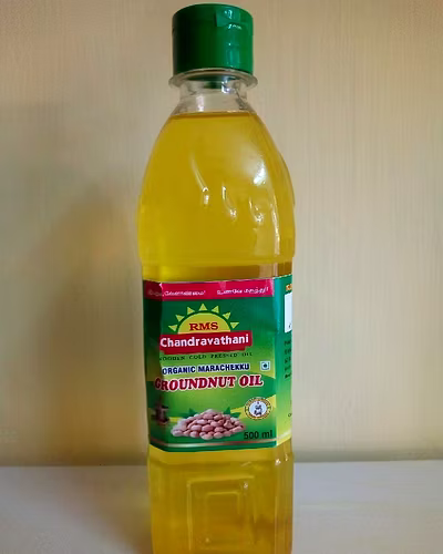 RMS Chandravathani Organic Marachekku Groundnut Oil 500ml-WPO5
